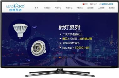 上海照明類網(wǎng)站設(shè)計(jì)制作